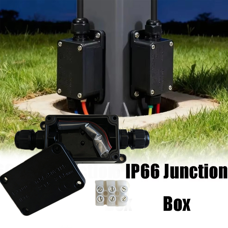 Outdoor Lighting Wire Connectors - Boîte de jonction étanche IP66 à