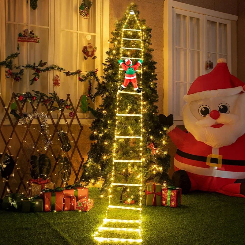 Outdoor Lighting And Decor - Guirlande lumineuse LED de Noël, décorative,