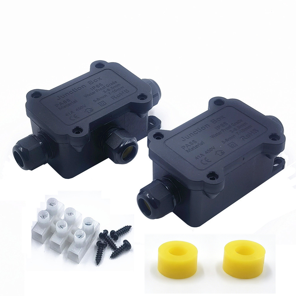 Outdoor Lighting Wire Connectors - Boîte de jonction étanche IP68 2/3