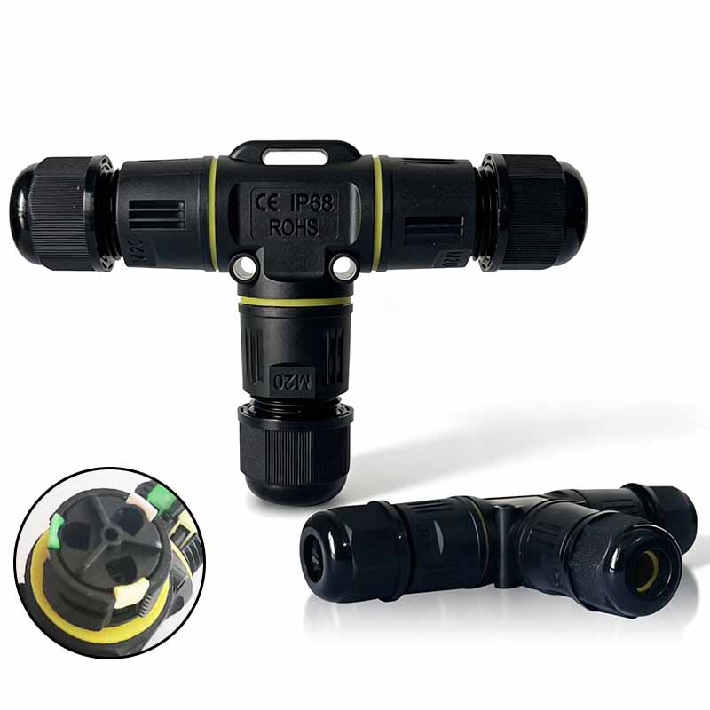 Outdoor Lighting Wire Connectors - Connecteur de câble étanche IP68 de