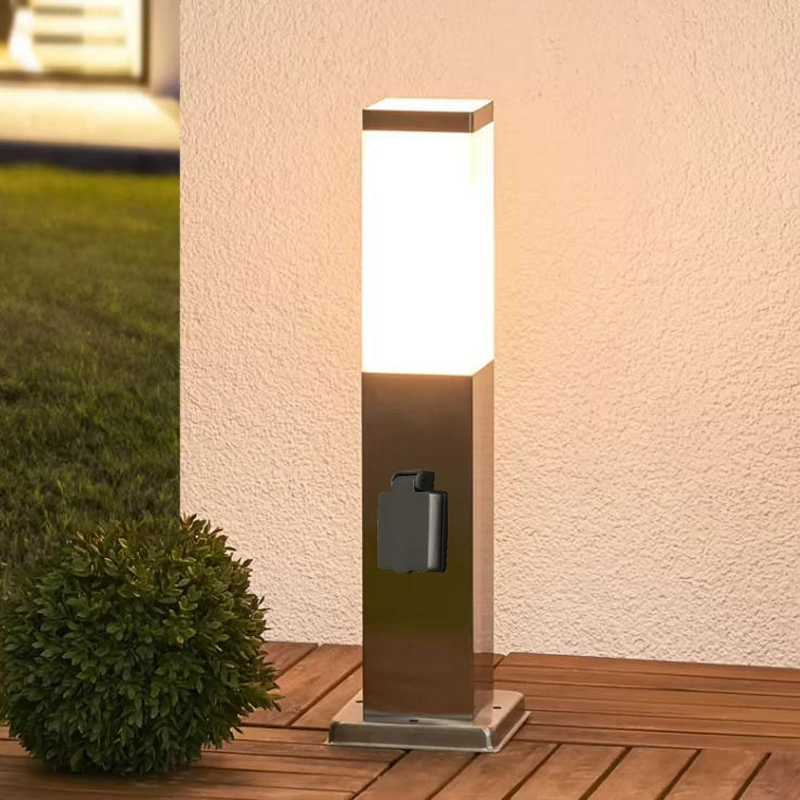 Outdoor Lighting Socket - Poteau lumineux extérieur imperméable de paysage