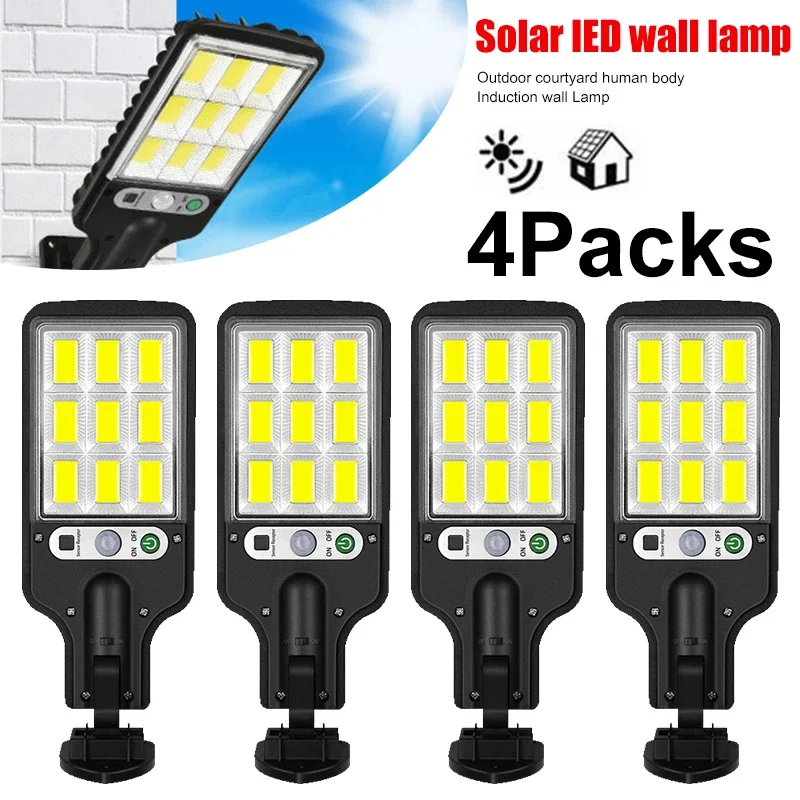 Outdoor Lighting Garage - Lampe murale solaire LED puissante pour