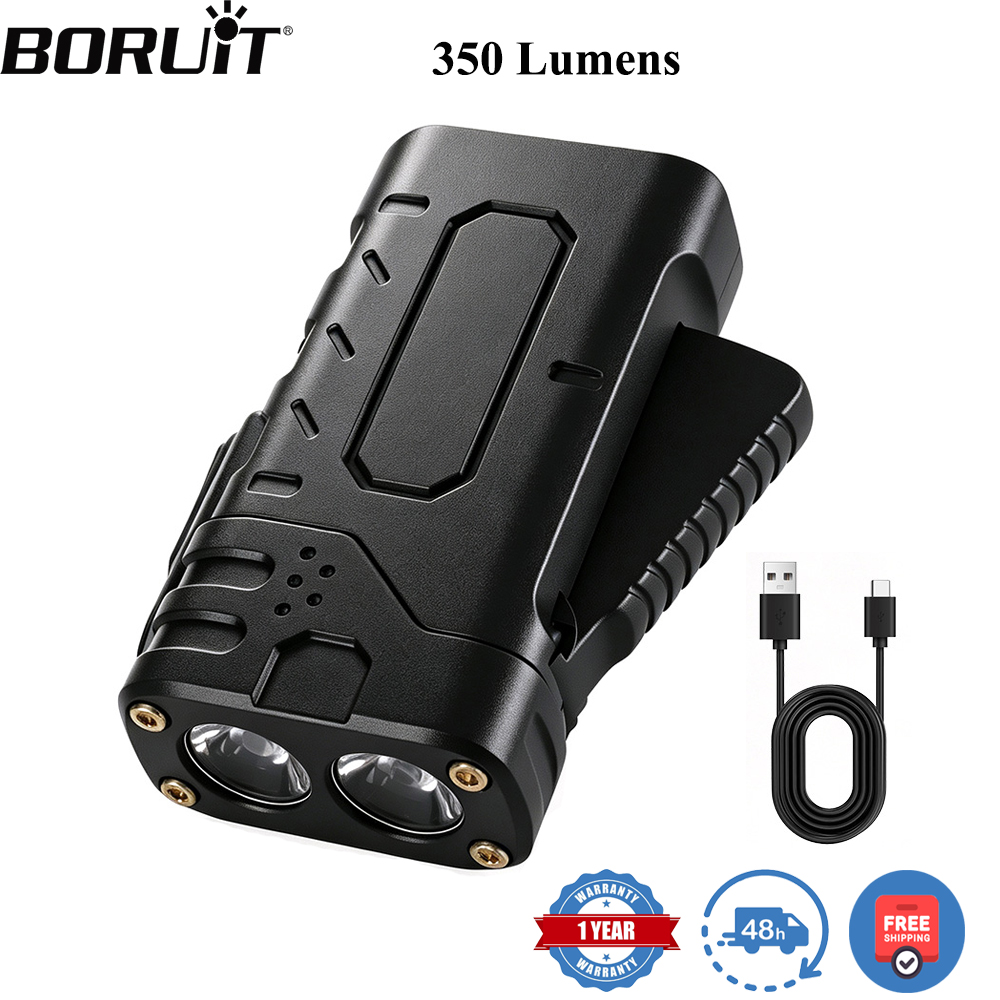 Outdoor Lighting Junction Box - BORUIiT Lampe de poche LED EDC