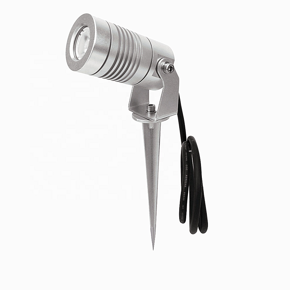 Outdoor Lighting Low Voltage - Mini projecteurs LED 3W7W12W18W, argentés, étanches,