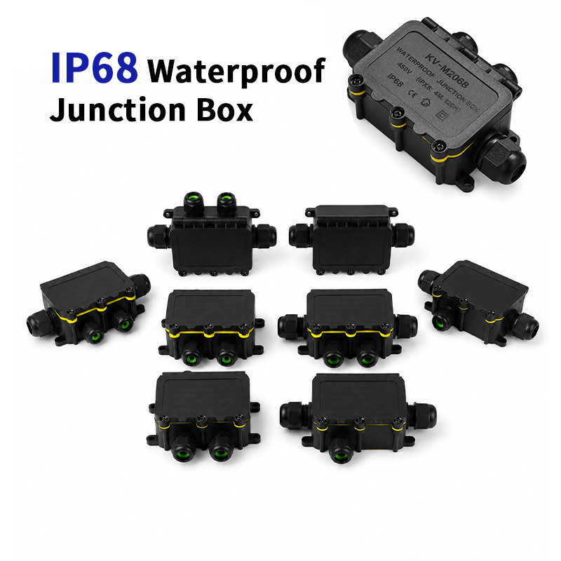 Outdoor Lighting Junction - Boîtier de jonction étanche IP68 2-8