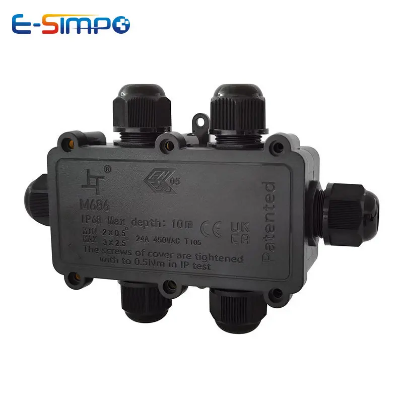 Outdoor Lighting Wire Connectors - Boîte de jonction de cordon d'alimentation