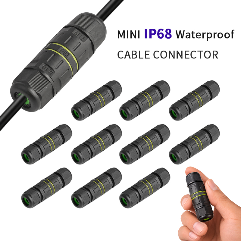 Outdoor Lighting Wire Connectors - Connecteur de câble en ligne étanche