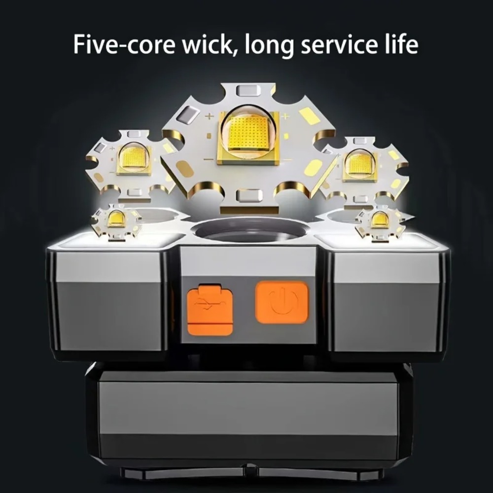 Lampe frontale à 5 LED haute p - Outdoor Lighting Electric avis et prix