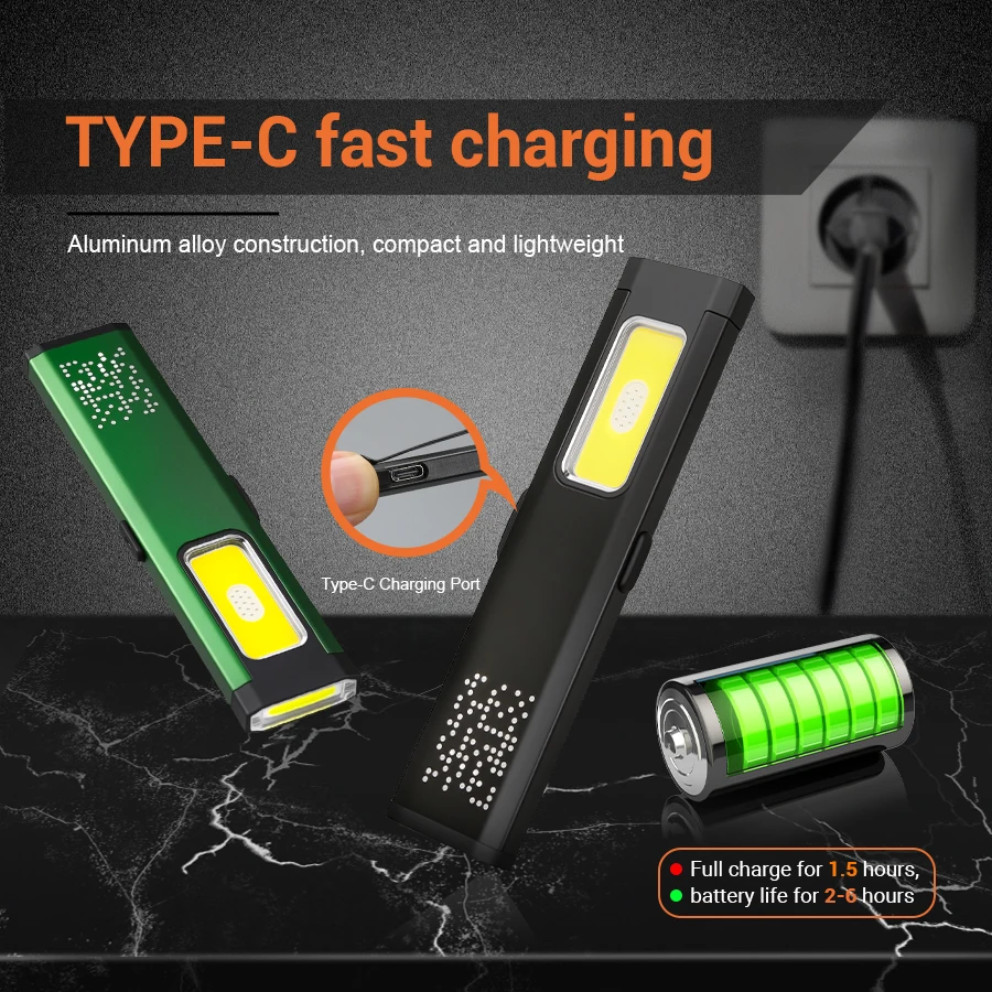 Mini lampe torche LED recharge - Outdoor Lighting Beacon avis et prix