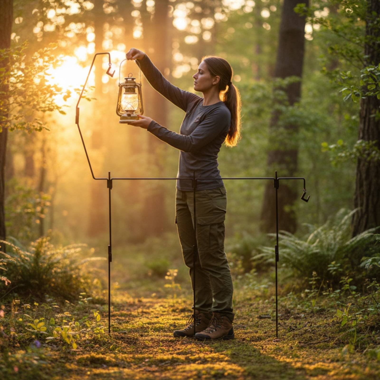 Support de lanterne de camping - Hanging Outdoor Lighting avis et prix