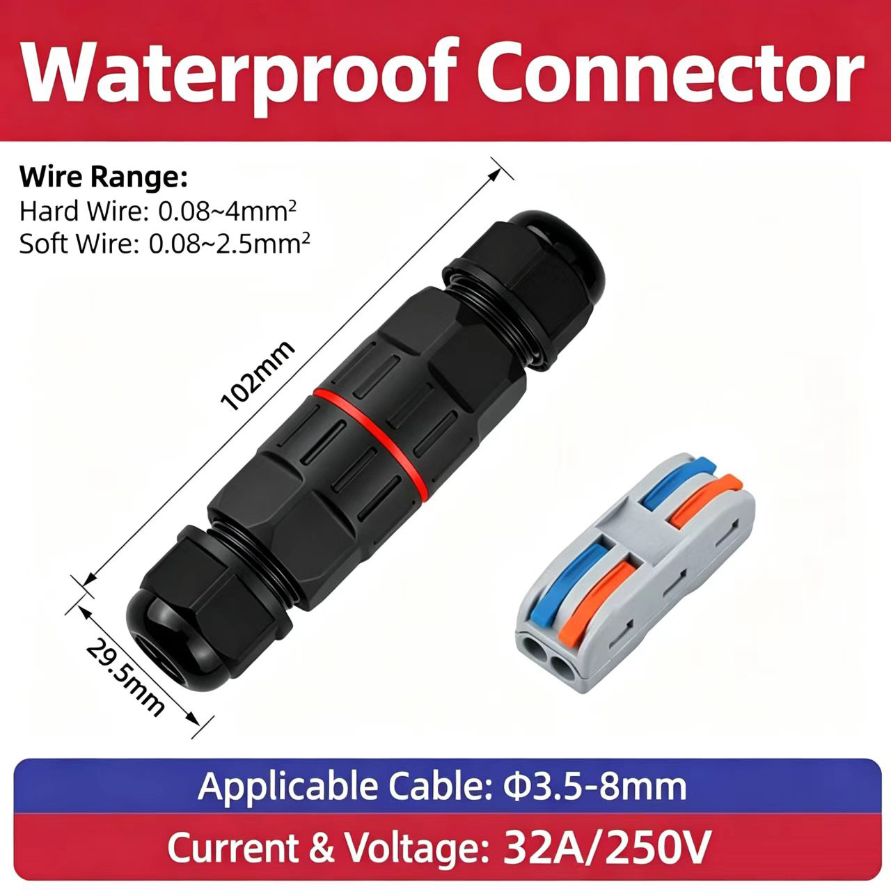 Connecteur de câble 2 ou 3 bro - Outdoor Lighting Wire Connectors avis et prix
