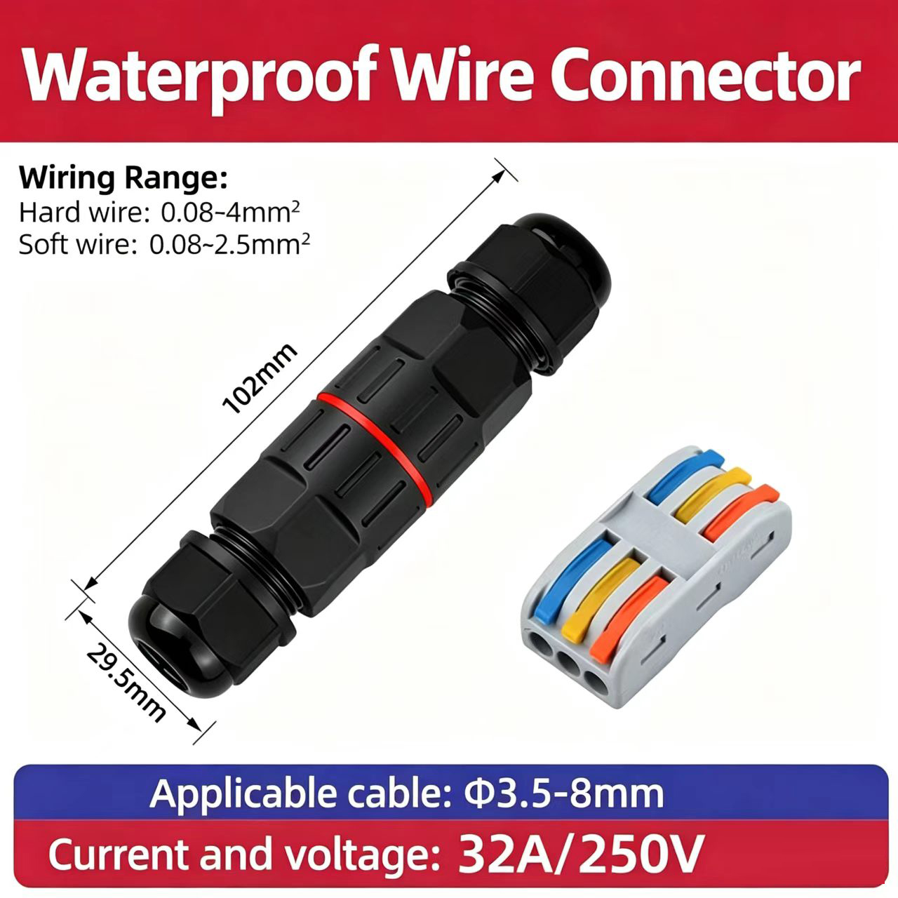 Connecteur de câble 2 ou 3 bro - Outdoor Lighting Wire Connectors avis et prix