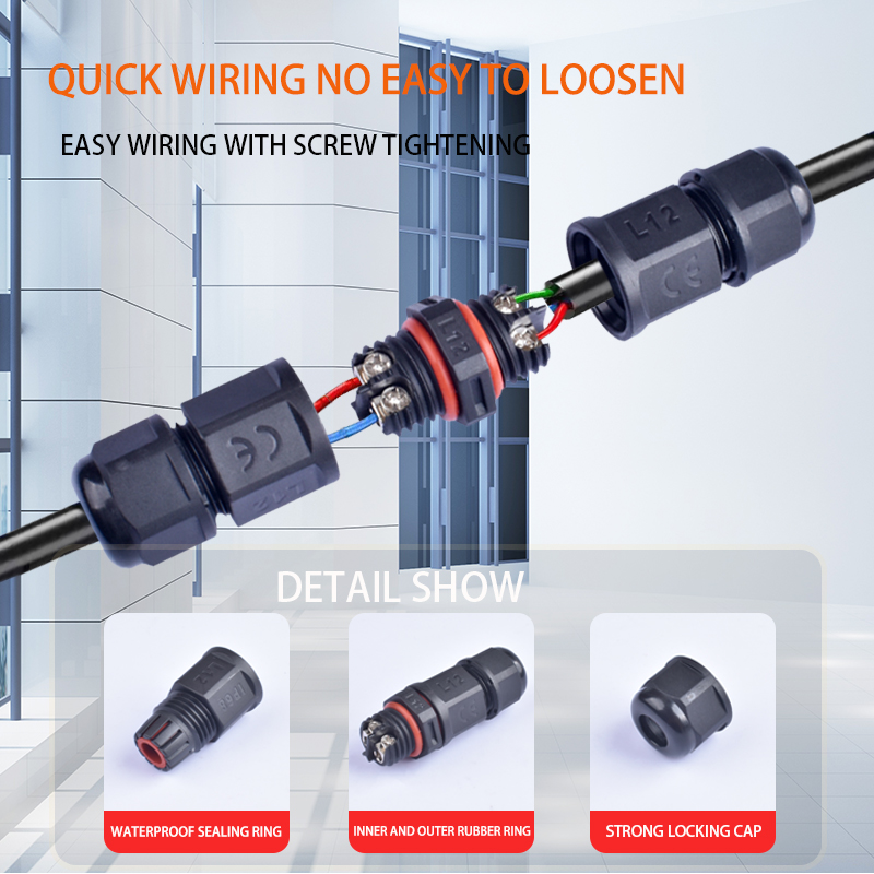 Connecteur étanche IP68, câble - Outdoor Lighting Wire Connectors avis et prix