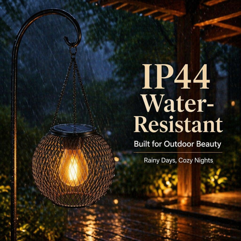 Lampe solaire LED suspendue po - Hanging Outdoor Lighting avis et prix