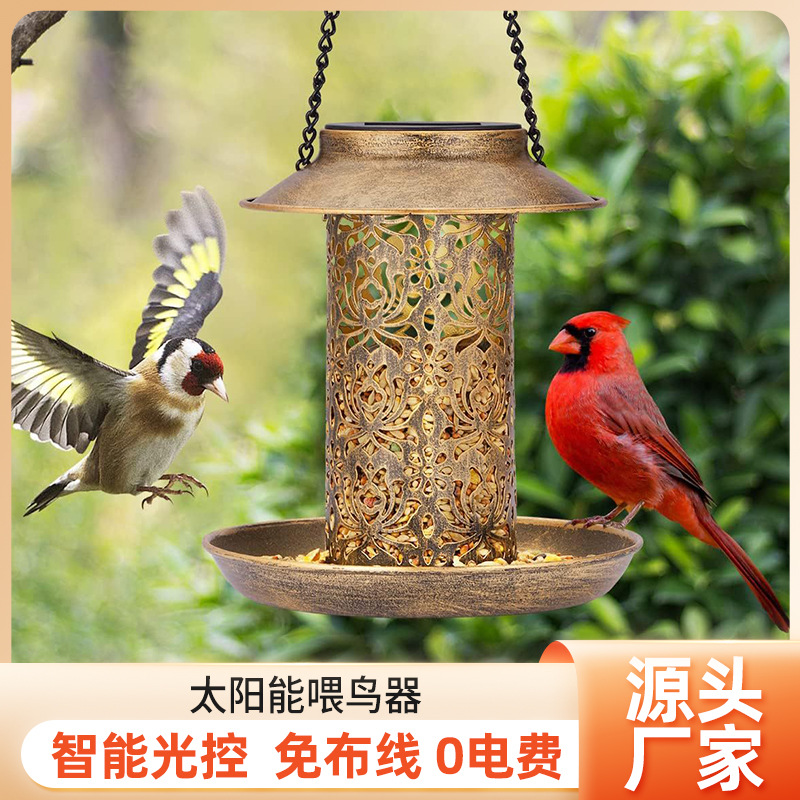 Mangeoire à oiseaux solaire en - Outdoor Lighting Ideas For Backyard avis et prix