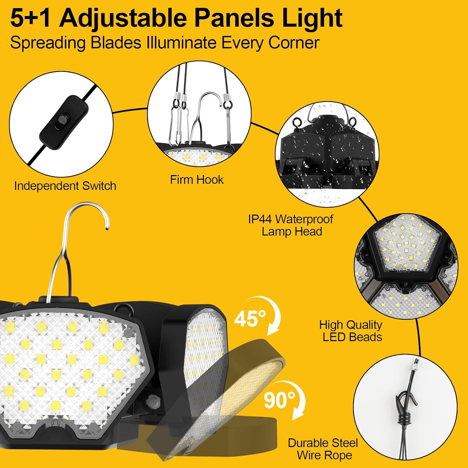 Lampe de chantier à piles, lam - Outdoor Lighting Garage avis et prix