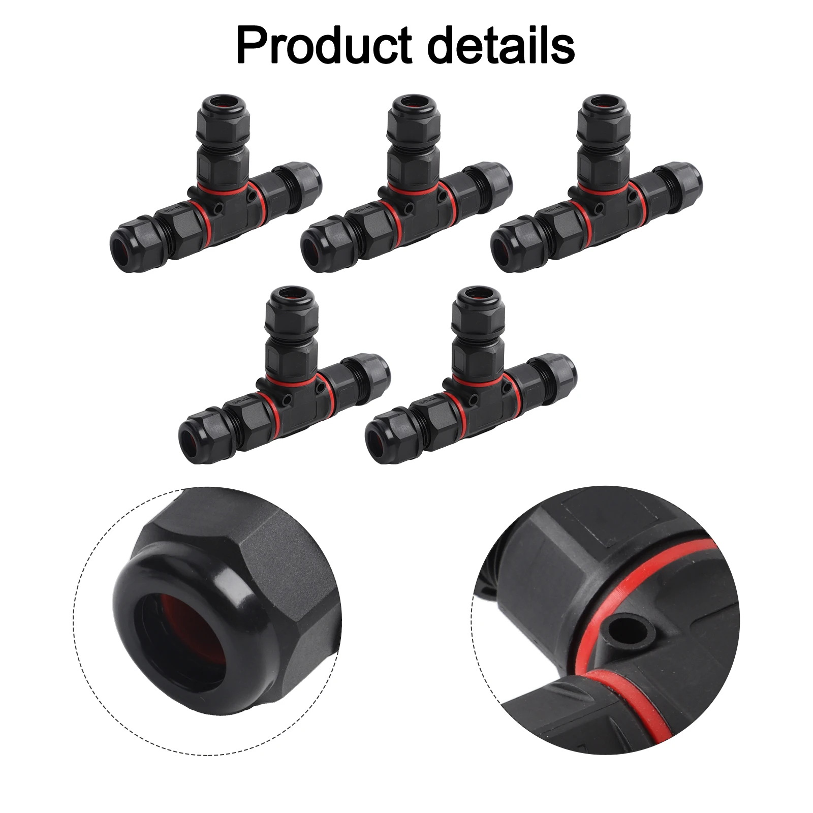 5 pièces de boîtes de jonction - Outdoor Lighting Wire Connectors avis et prix