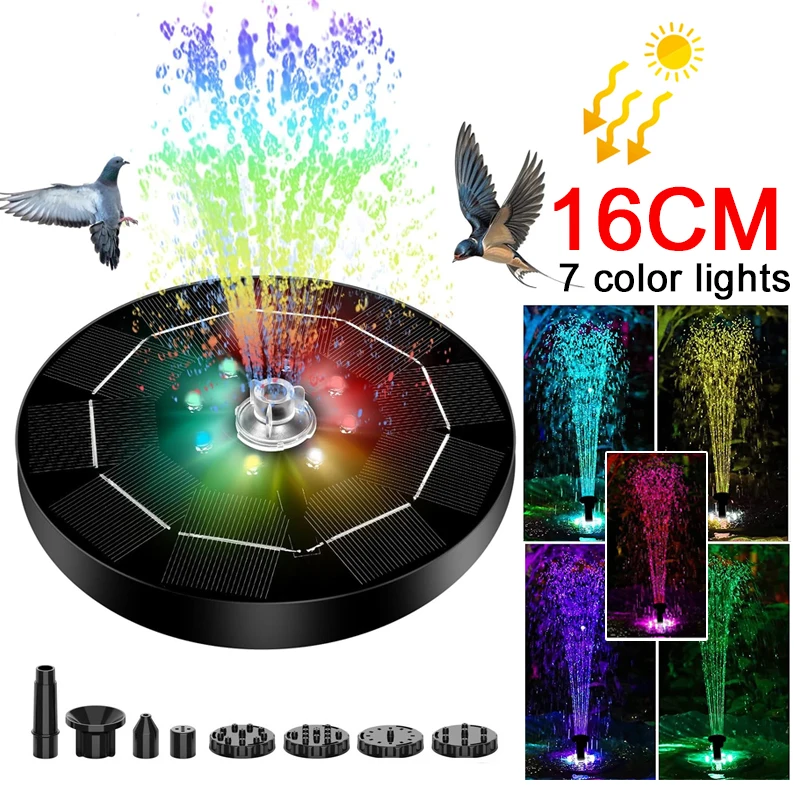 Lampe de fontaine rotative sol - Outdoor Lighting For Backyard avis et prix