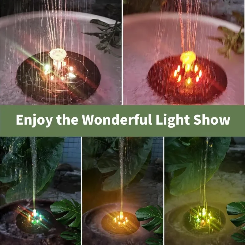 Lampe de fontaine rotative sol - Outdoor Lighting For Backyard avis et prix