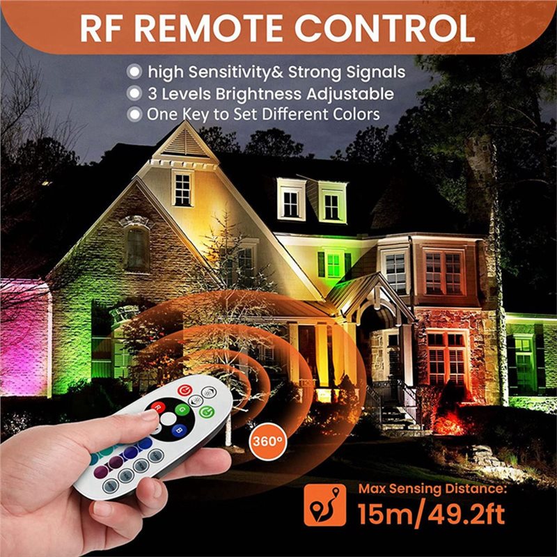 A01F-Outdoor 12V RGBW dans la  - Outdoor Lighting Low Voltage avis et prix