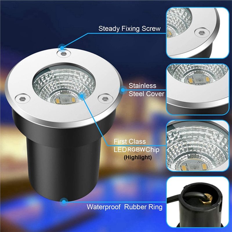 A01F-Outdoor 12V RGBW dans la  - Outdoor Lighting Low Voltage avis et prix