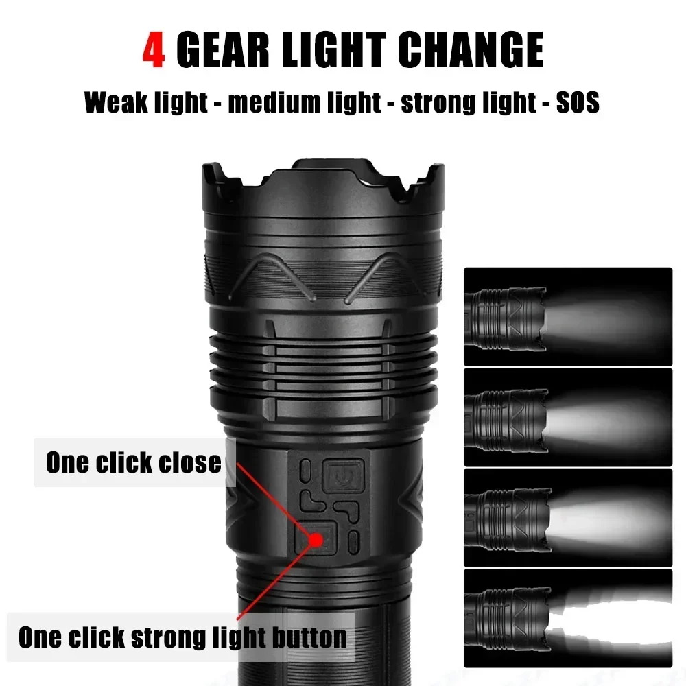 Lampe torche LED super lumineu - Outdoor Lighting Beacon avis et prix