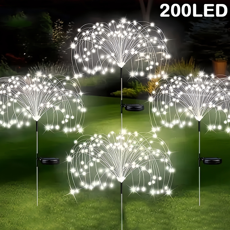 200LED feu d'artifice solaire  - Wired Pathway Light avis et prix
