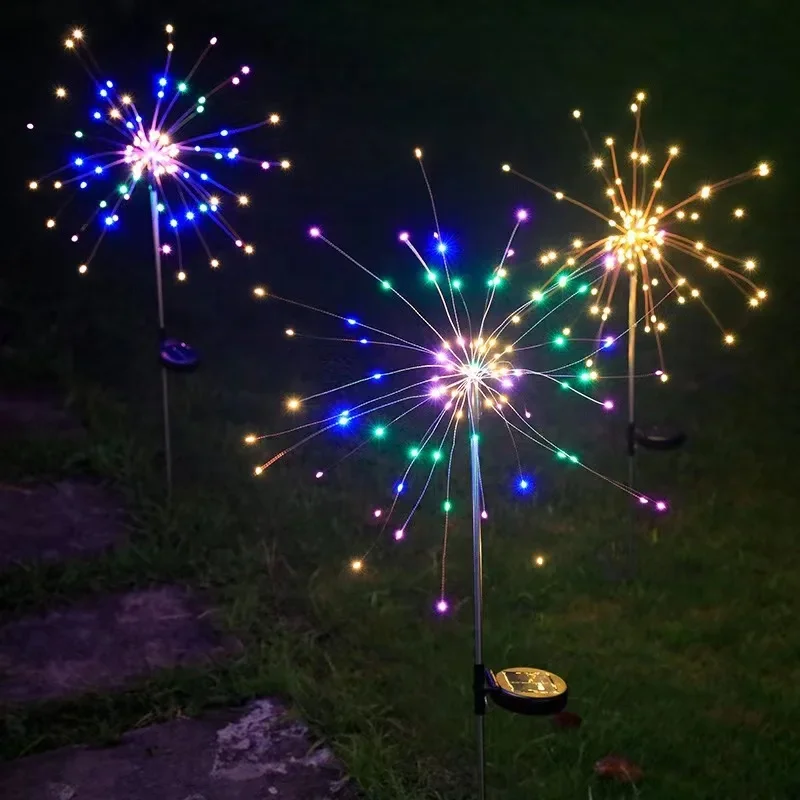 200LED feu d'artifice solaire  - Wired Pathway Light avis et prix
