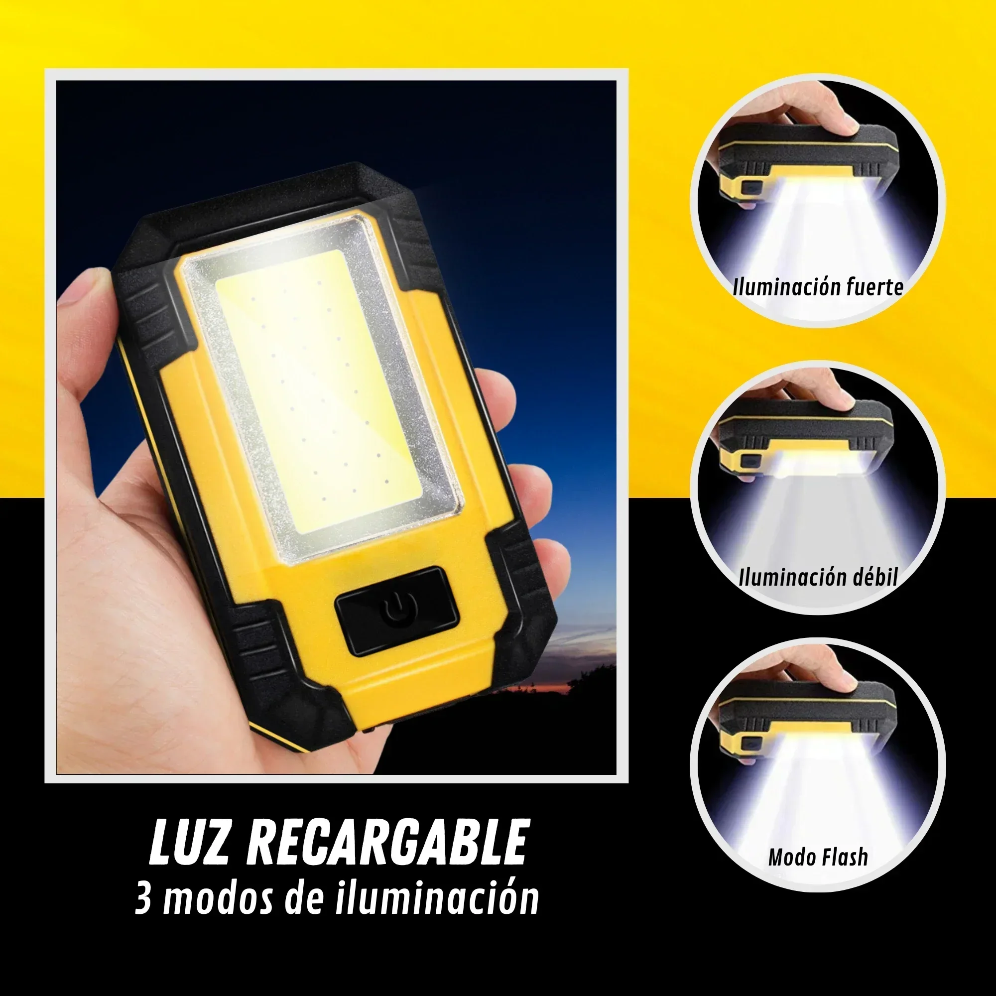 Lampe de travail rechargeable  - Outdoor Lighting Junction Box avis et prix