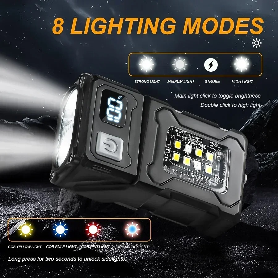 Mini lampe torche LED recharge - Outdoor Lighting Junction Box avis et prix