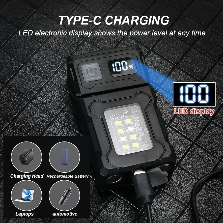 Mini lampe torche LED recharge - Outdoor Lighting Junction Box avis et prix