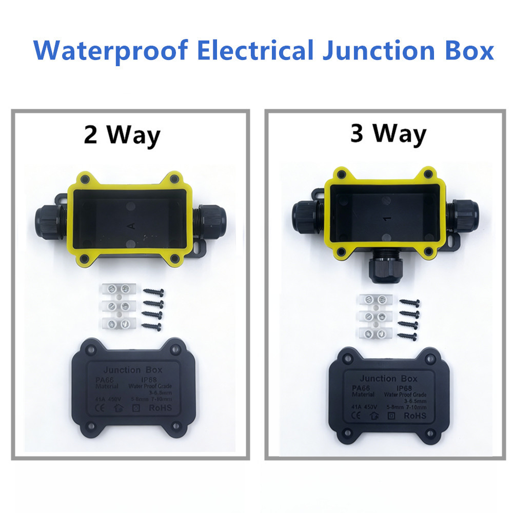 Boîte de jonction étanche IP68 - Outdoor Lighting Wire Connectors avis et prix