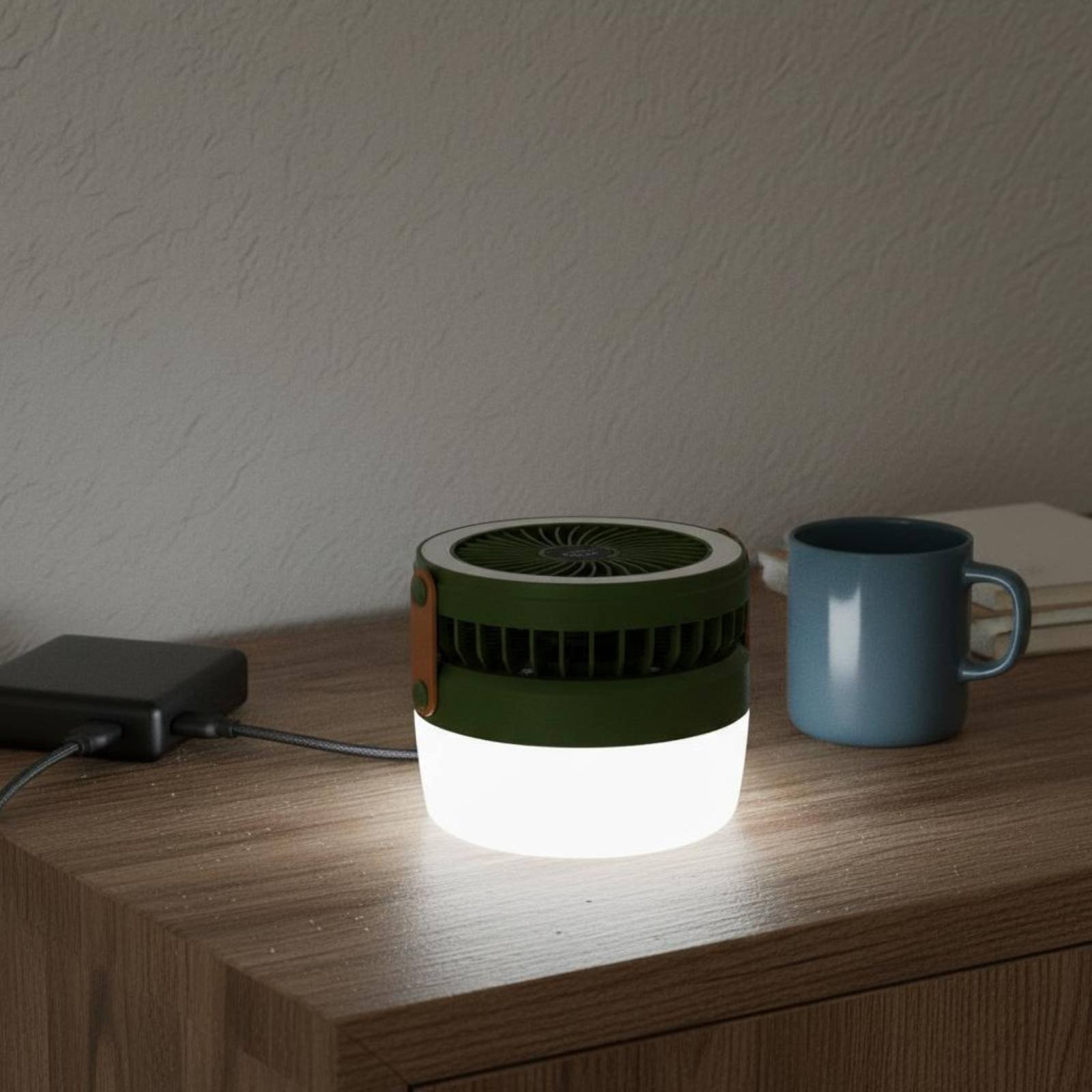 Ventilateur solaire de camping - Hanging Outdoor Lighting avis et prix