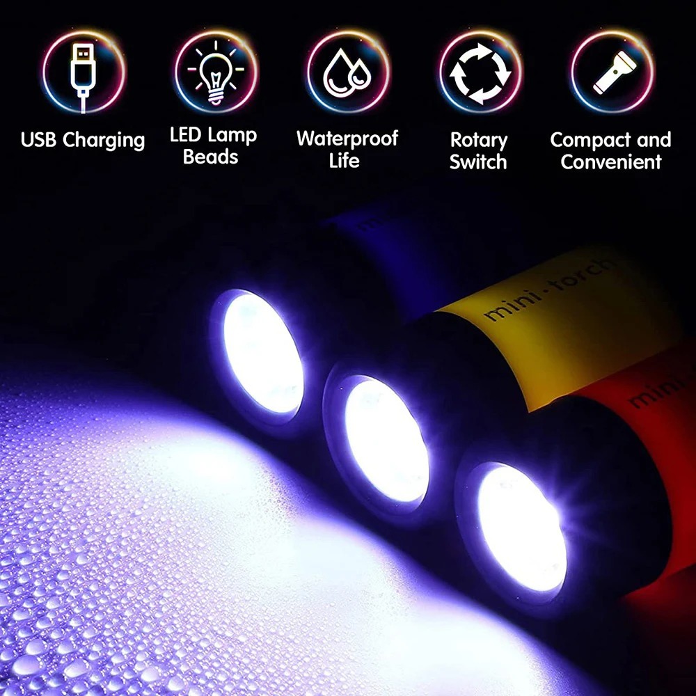 Mini lampe de poche rechargeab - Outdoor Lighting Junction Box avis et prix