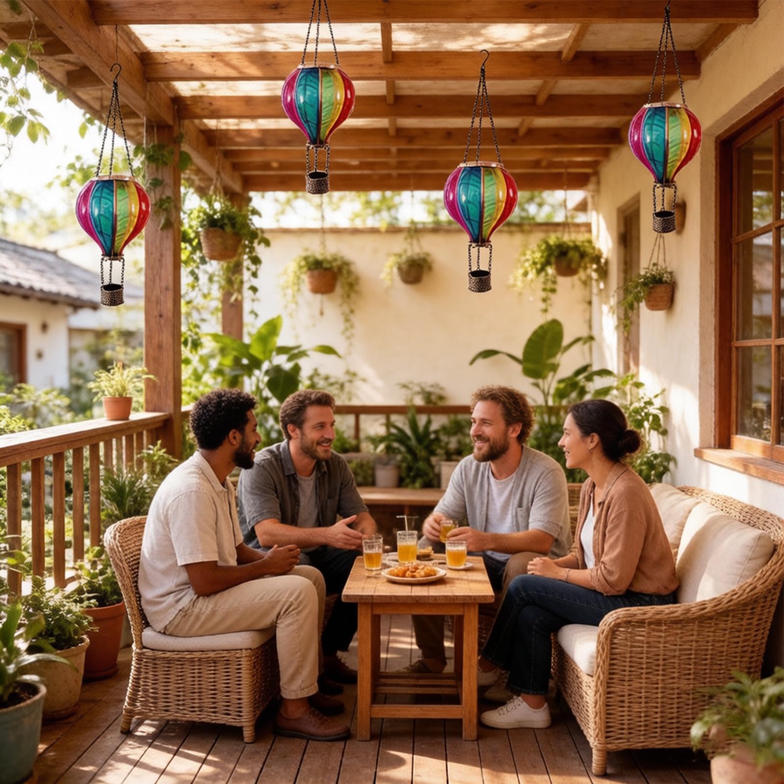Lanternes à air chaud, lantern - Halo Outdoor Lighting avis et prix