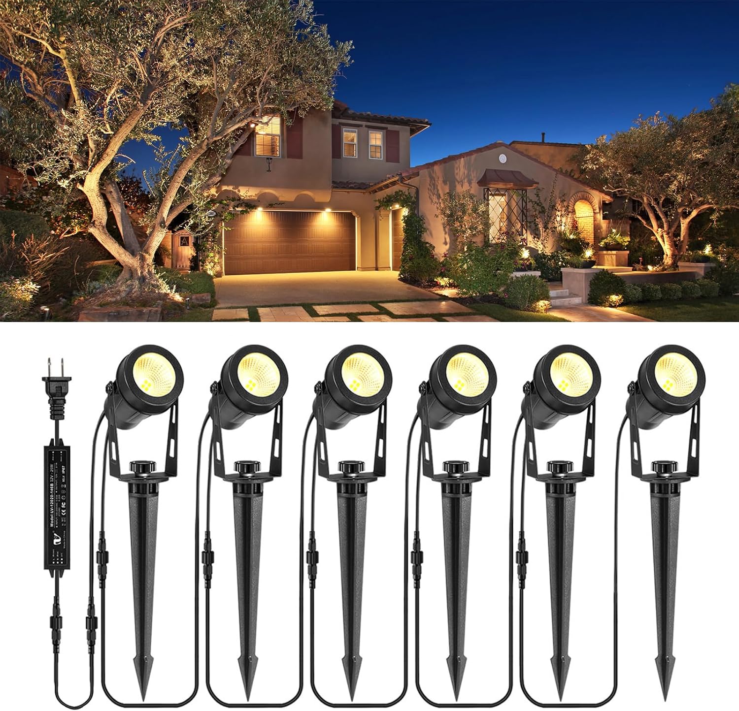 Paquet de 6 lumières paysagère - Outdoor Lighting Low Voltage avis et prix
