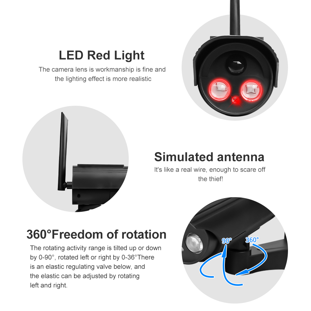 Caméra de Simulation solaire e - Outdoor Lighting For Backyard avis et prix