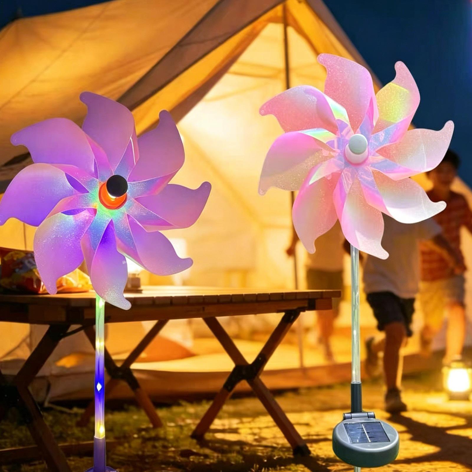 Moulin à vent solaire lumineux - Outdoor Lighting For Backyard avis et prix