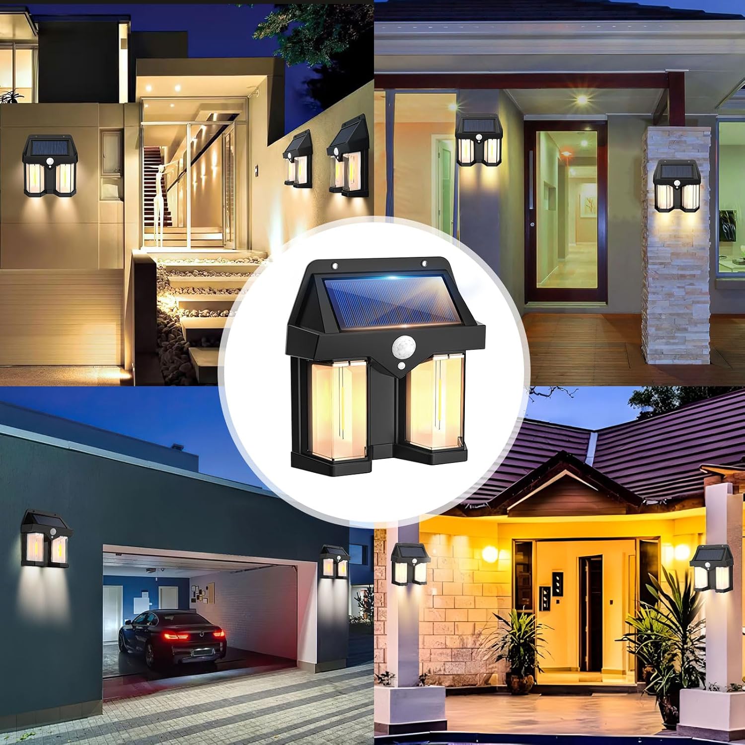 Lampe murale solaire vintage p - Wired Pathway Light avis et prix