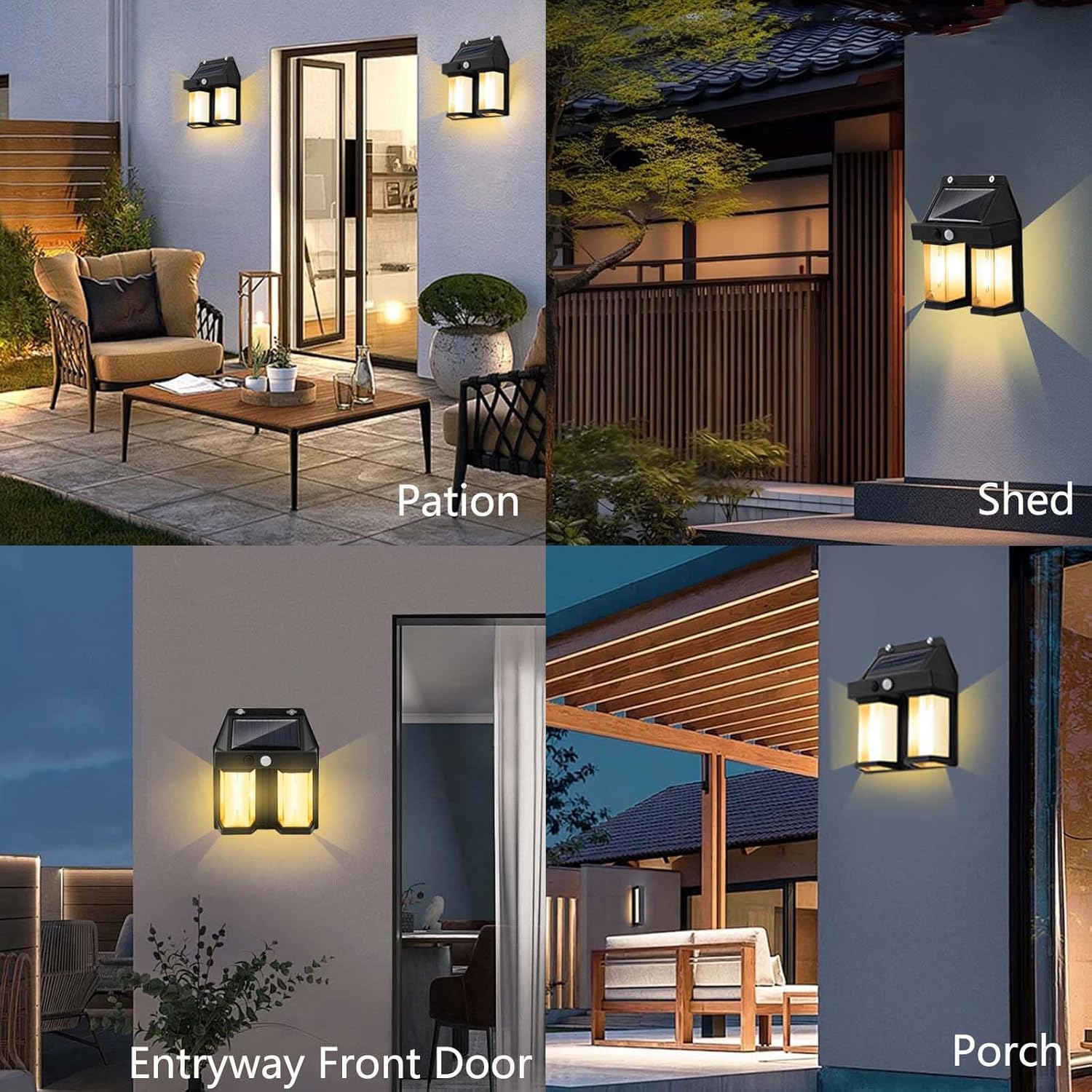 Lampe murale solaire vintage p - Wired Pathway Light avis et prix