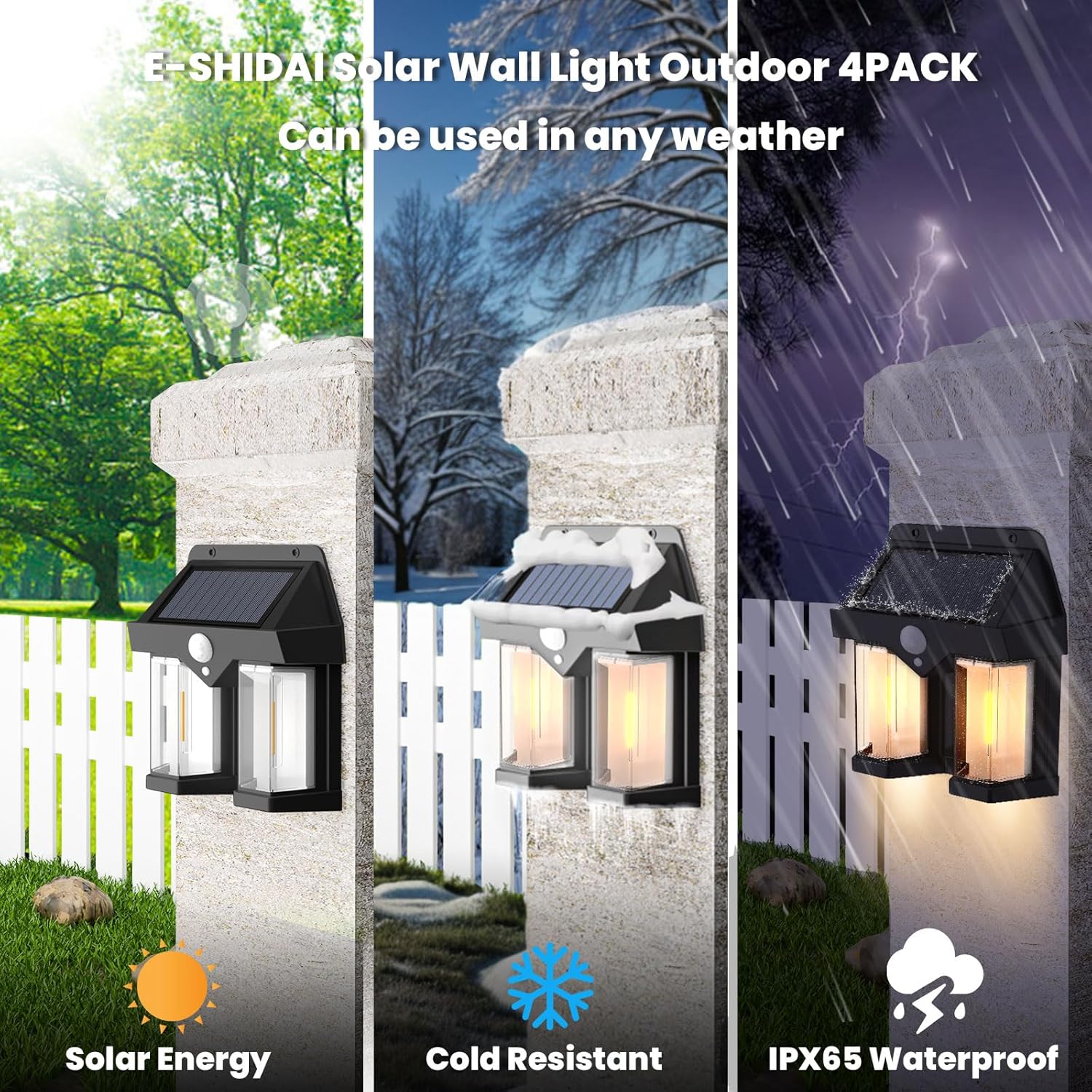 Lampe murale solaire vintage p - Wired Pathway Light avis et prix