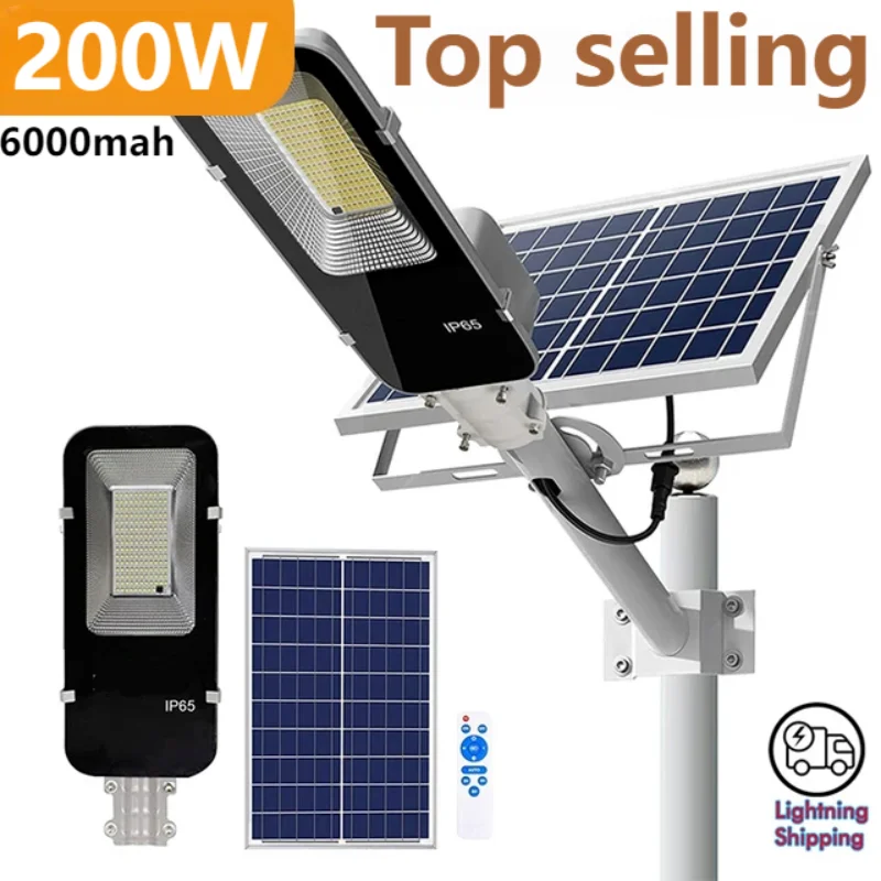 200W lumière solaire puissante - Outdoor Lighting Garage avis et prix