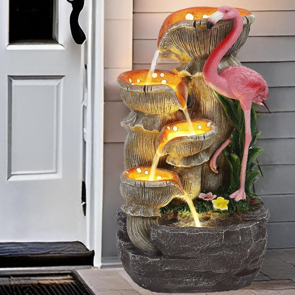 Fontaine d'eau d'intérieur et  - Outdoor Lighting For Backyard avis et prix