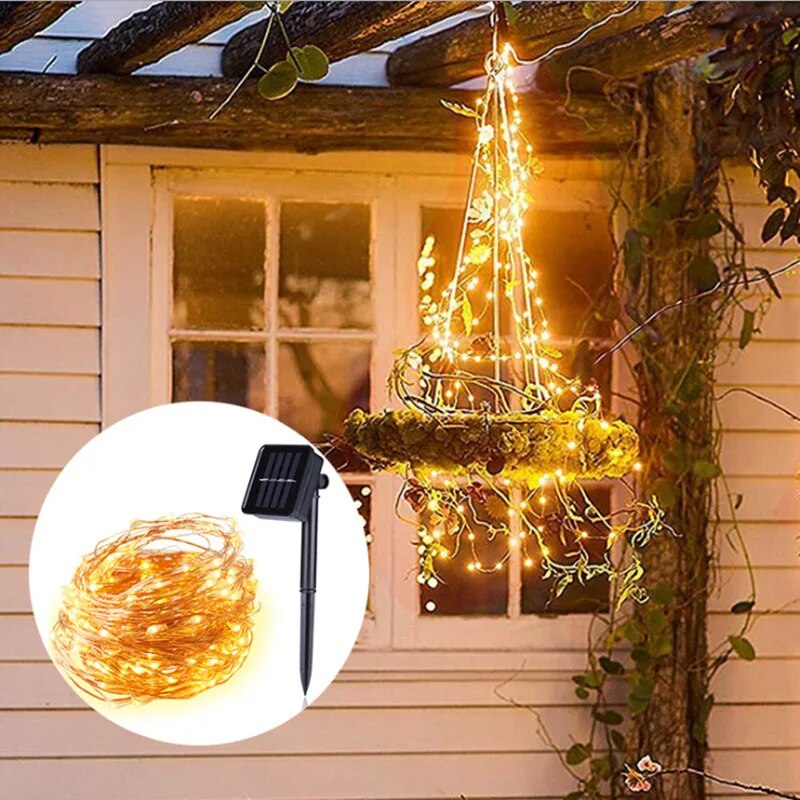 Guirxiété lumineuse solaire à  - Halo Outdoor Lighting avis et prix