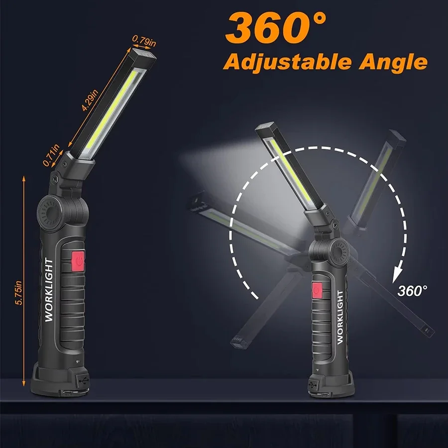Nouvelle lampe torche LED COB  - Hanging Outdoor Lighting avis et prix