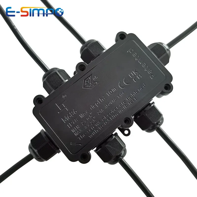 Boîte de jonction de cordon d' - Outdoor Lighting Wire Connectors avis et prix