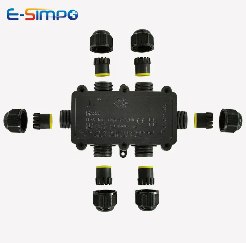 Boîte de jonction de cordon d' - Outdoor Lighting Wire Connectors avis et prix