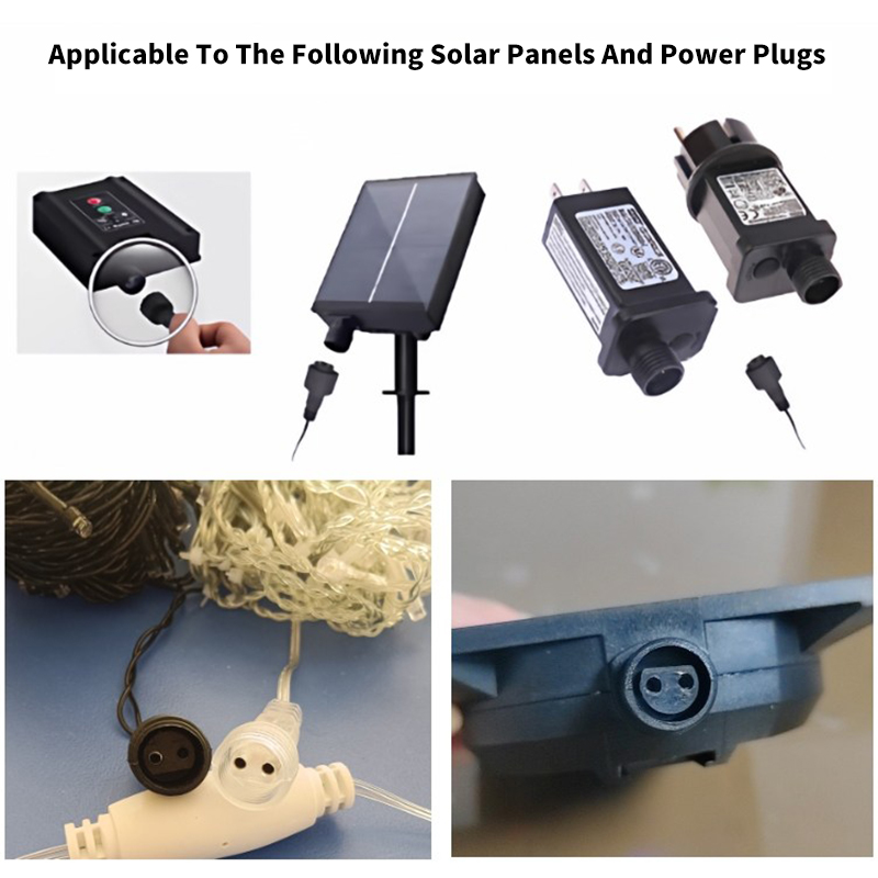 Connecteur LED 2 broches avec  - Outdoor Lighting Wire Connectors avis et prix