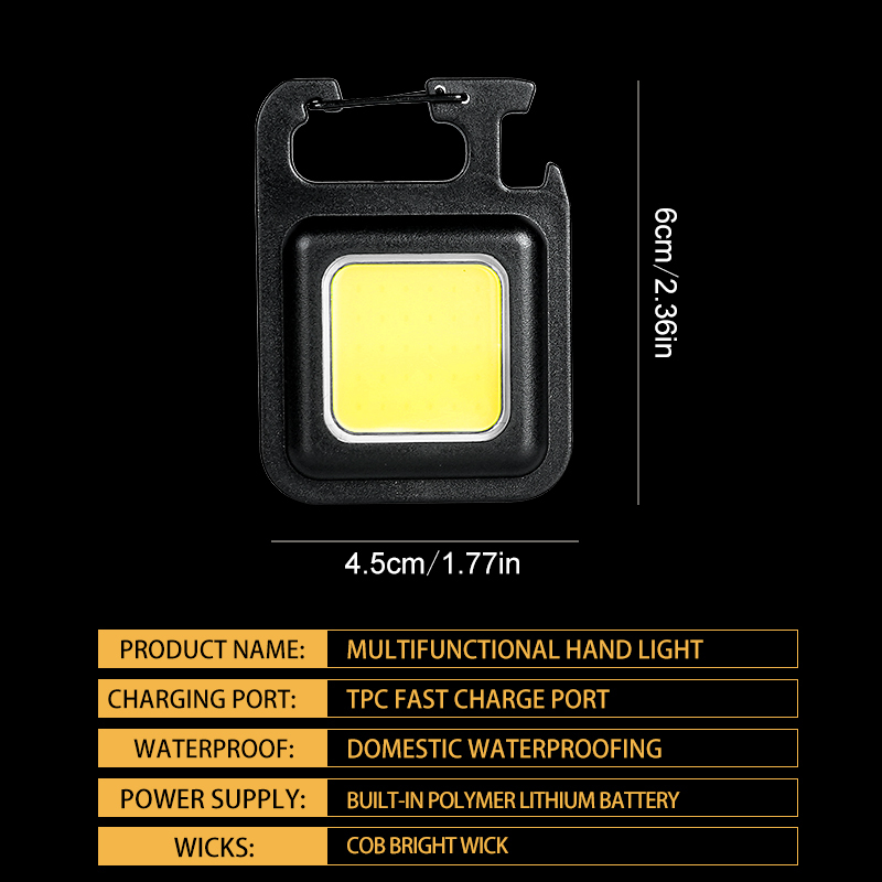 Lampe de poche MINI COB à clé, - Outdoor Lighting Junction Box avis et prix