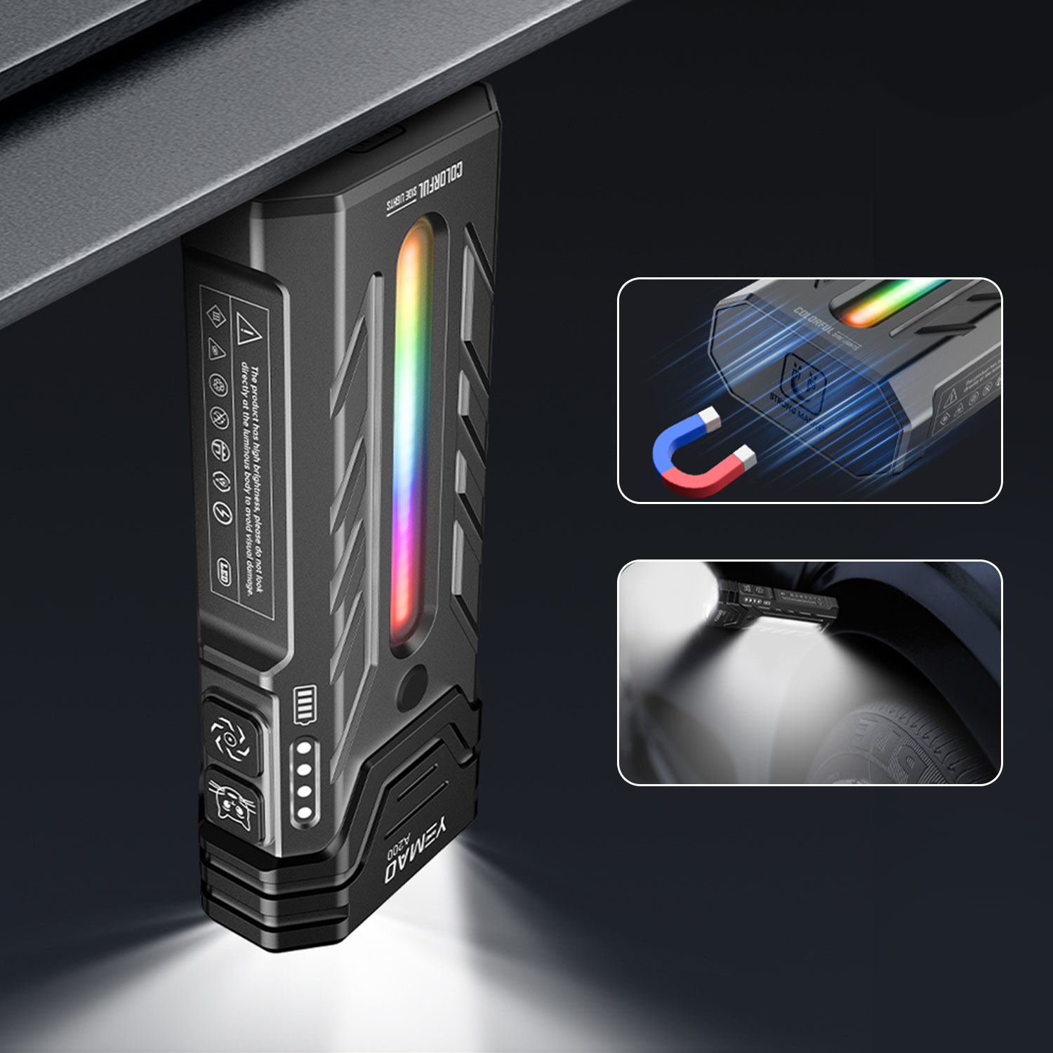 Lampe de poche LED RGB Portabl - Outdoor Lighting Junction Box avis et prix